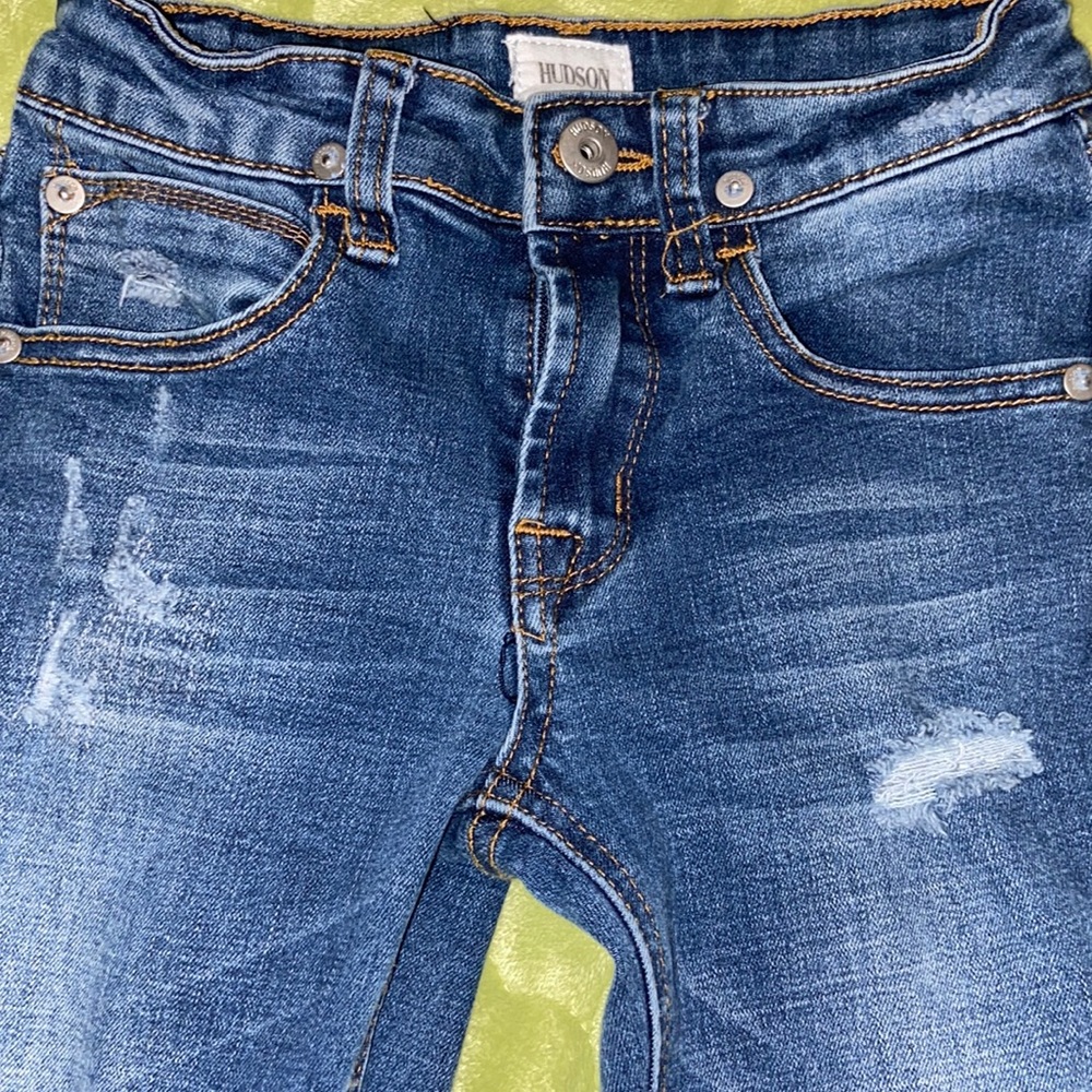 Hudson kids skinny jeans size 6